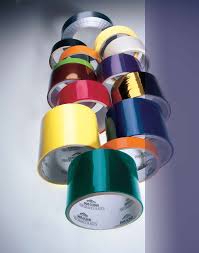 1/2" CHR P.31 Polyester (PET) Film Electrical Tape with Thermosetting Rubber Adhesive 130°C, yellow, 1/2" wide x  72 YD roll